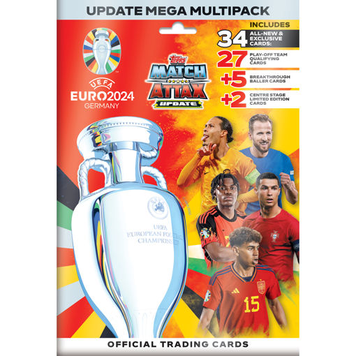 Picture of Topps Euro 24 Match Attax Update Mega Multipack